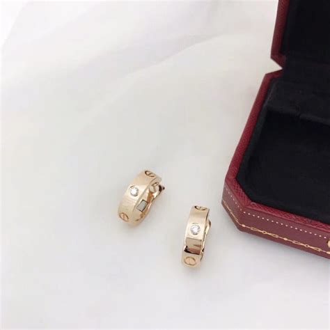 cartier love earrings replica uk|are cartier love earrings heavy.